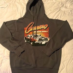 Greenish gray Camero hoodie